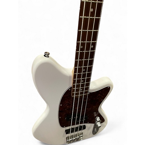 Used Ibanez TMB100 Alpine White Electric Bass Guitar