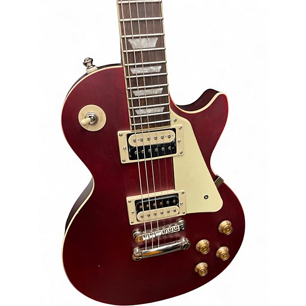 Used Epiphone Les Paul Traditional Pro IV Wine Red Solid Body Electric Guitar