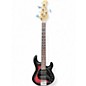 Used Sterling by Music Man Ray5HH Ruby Red Burst Electric Bass Guitar thumbnail