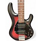 Used Sterling by Music Man Ray5HH Ruby Red Burst Electric Bass Guitar