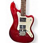 Used Squier PARANORMAL Candy Apple Red Electric Bass Guitar thumbnail