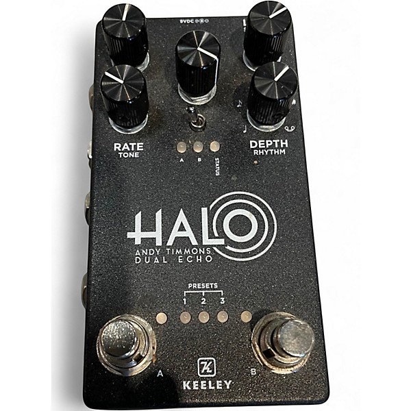 Used Keeley Halo Dual Echo Effect Pedal