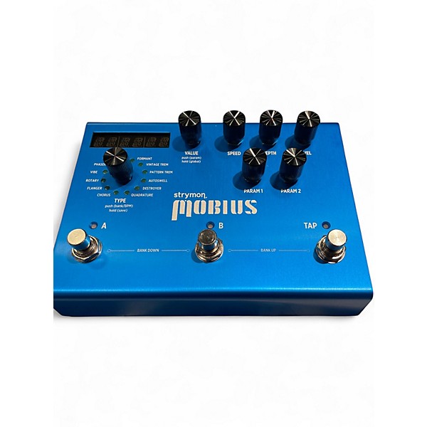 Used Strymon Mobius Multidimensional Modulation Effect Pedal
