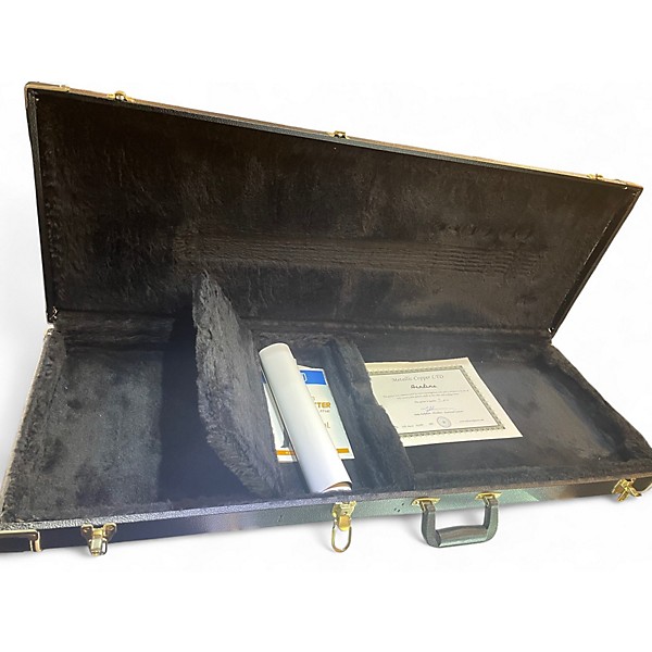 Used 2007 Eastwood AIRLINE 59 Metallic Orange Solid Body Electric Guitar