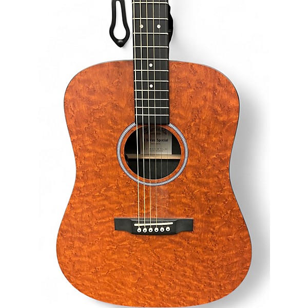 Used Martin Special Birdseye HPL X Series Cognac Acoustic Electric Guitar