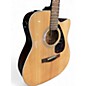 Used Yamaha FX335C Natural Acoustic Electric Guitar