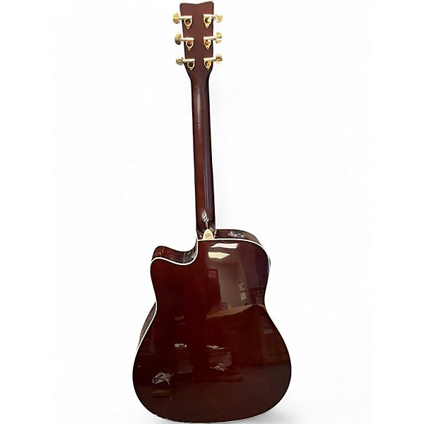 Used Yamaha FX335C Natural Acoustic Electric Guitar