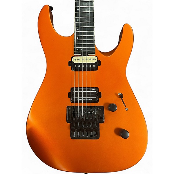 Used 2014 Jackson DK2 Pro Dinky Orange Solid Body Electric Guitar