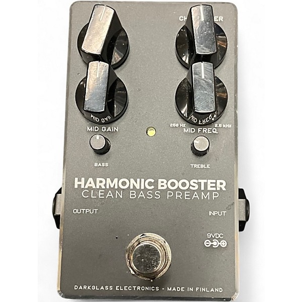 Used Darkglass Harmonic Booster Clean Bass Preamp Bass Effect Pedal