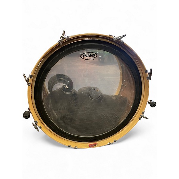 Used DW 3 Piece Classic Series Mahogany TANGERINE GLASS Drum Kit