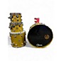 Used DW 4 Piece Collector's Series Gold Top Drum Kit thumbnail