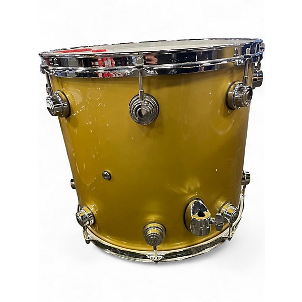 Used DW 4 Piece Collector's Series Gold Top Drum Kit