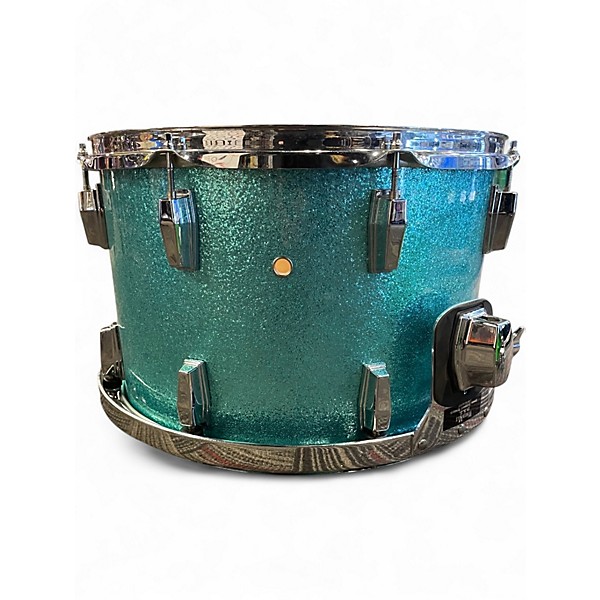 Used Orange County Drum & Percussion 3 Piece THE JELLYBEAN METALLIC FLAKE Drum Kit