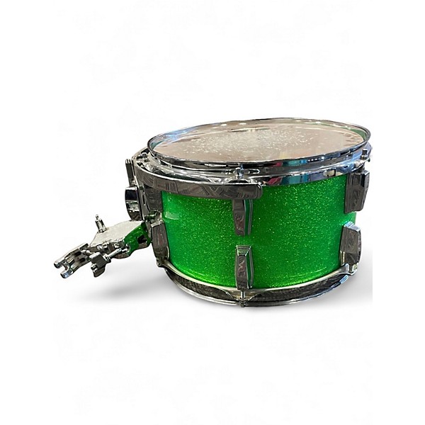 Used Orange County Drum & Percussion 3 Piece THE JELLYBEAN METALLIC FLAKE Drum Kit