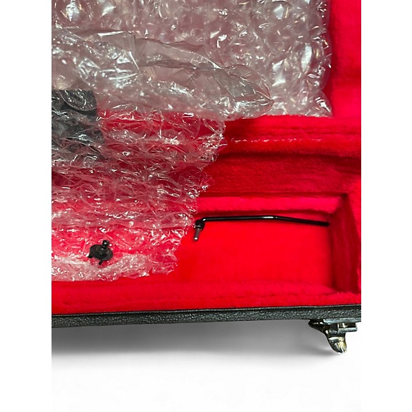 Used 2005 Washburn Ace Frehley F40V Black and Silver Solid Body Electric Guitar