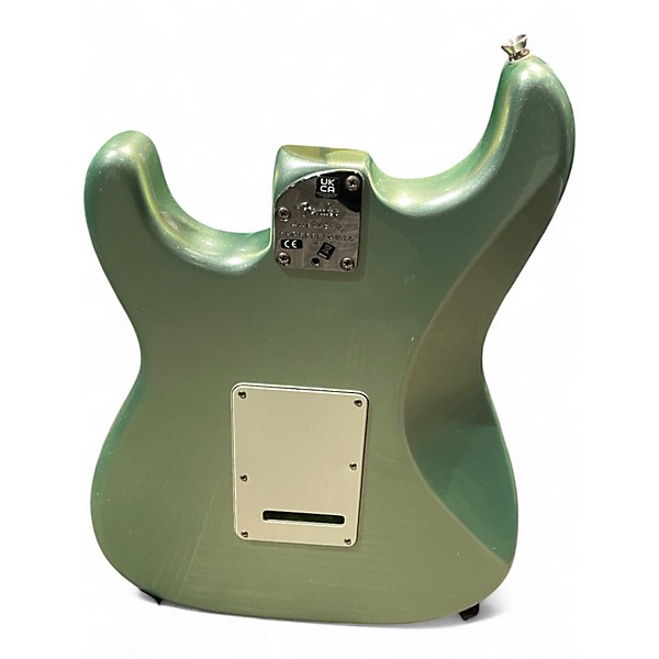 Used Fender American Professional II Stratocaster MYSTIC SURF GREEN Solid Body Electric Guitar