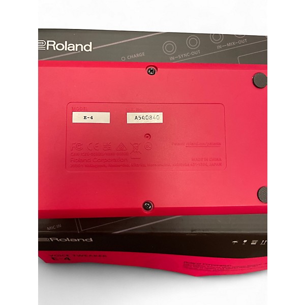 Used Roland VOICE TWEAKER E4 Vocal Processor