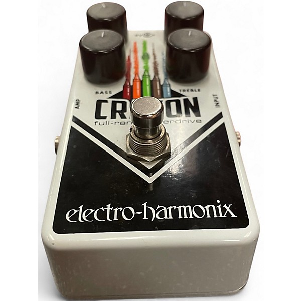Used Electro-Harmonix Crayon Full Range Overdrive Effect Pedal