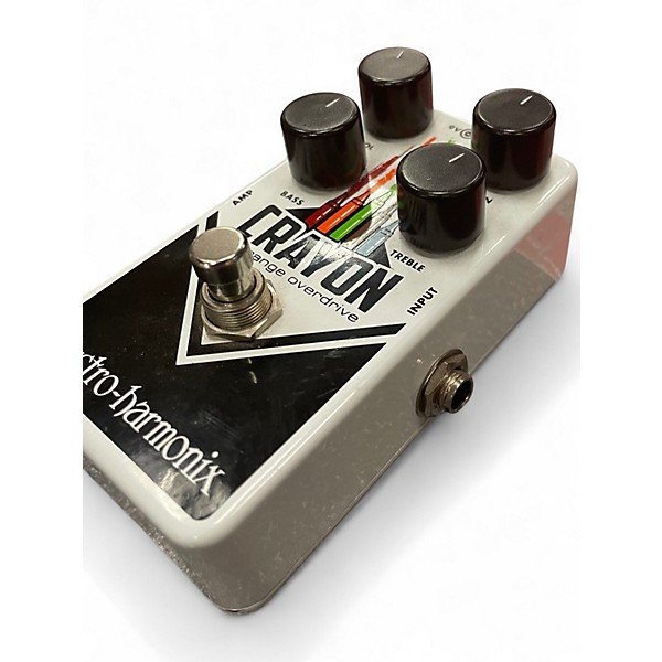 Used Electro-Harmonix Crayon Full Range Overdrive Effect Pedal