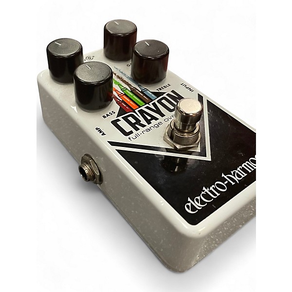Used Electro-Harmonix Crayon Full Range Overdrive Effect Pedal