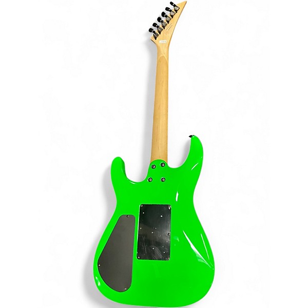 Used Jackson DK2XR Neon Green Solid Body Electric Guitar