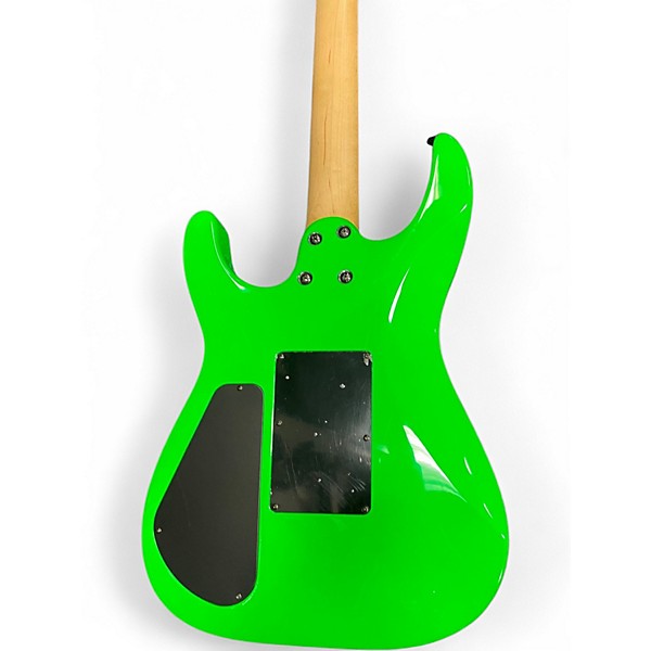 Used Jackson DK2XR Neon Green Solid Body Electric Guitar