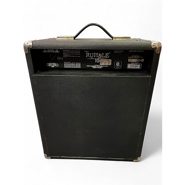 Used Fender Rumble 15 15W 1X8 Bass Combo Amp
