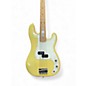 Used Fender PLAYER SERIES PRECISION BASS Yellow Electric Bass Guitar