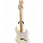Used Squier Standard Stratocaster Antique White Solid Body Electric Guitar thumbnail