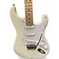 Used Squier Standard Stratocaster Antique White Solid Body Electric Guitar
