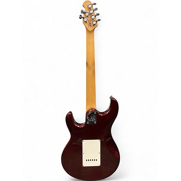 Used OLP SILHOUETTE Wine Red Solid Body Electric Guitar