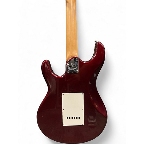 Used OLP SILHOUETTE Wine Red Solid Body Electric Guitar