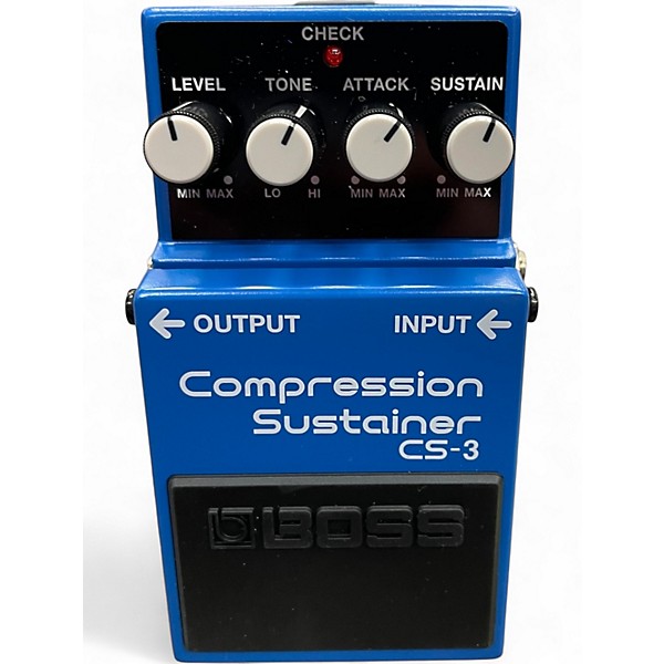 Used BOSS CS3 Compressor Sustainer Effect Pedal