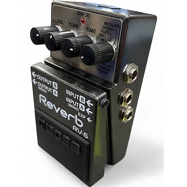 Used BOSS RV6 Digital Reverb Effect Pedal