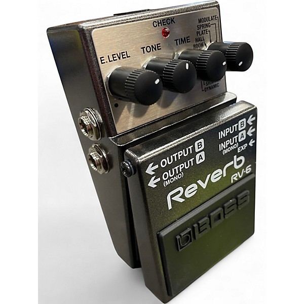 Used BOSS RV6 Digital Reverb Effect Pedal