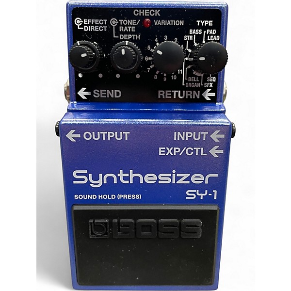 Used BOSS SY1 Effect Pedal