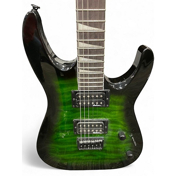 Used Jackson JS20 Green Solid Body Electric Guitar