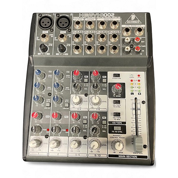 Used Behringer Xenyx 1002 Unpowered Mixer