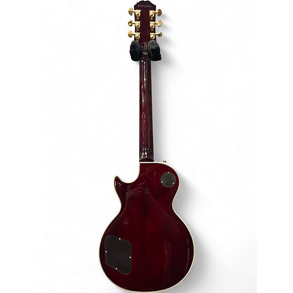 Used Epiphone Jerry Cantrell "Wino" Les Paul Custom Wine Red Solid Body Electric Guitar
