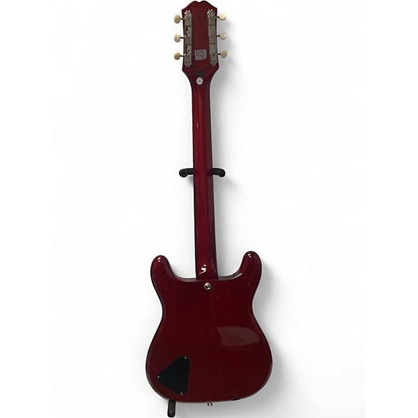 Used Epiphone Coronet Cherry Red Solid Body Electric Guitar