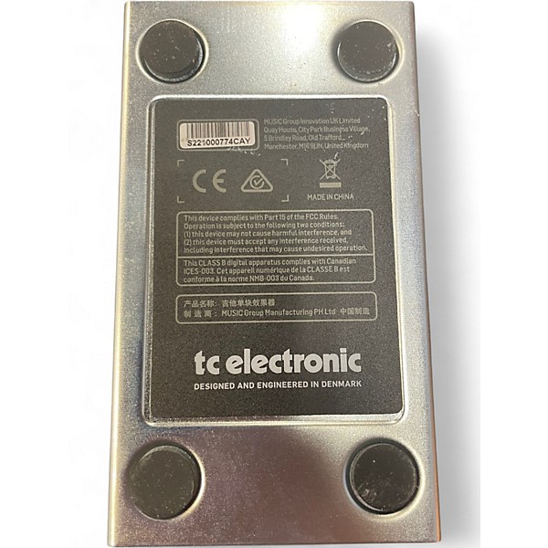 Used TC Electronic Skysurfer Reverb Effect Pedal