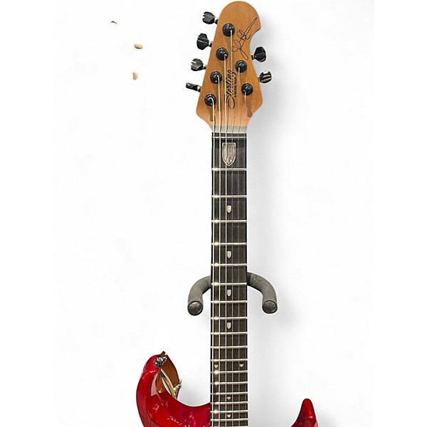 Used Sterling by Music Man JP150D John Petrucci Signature With DiMarzio Pickups Blood Orange Burst Solid Body Electric Guitar