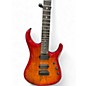 Used Sterling by Music Man JP150D John Petrucci Signature With DiMarzio Pickups Blood Orange Burst Solid Body Electric Guitar