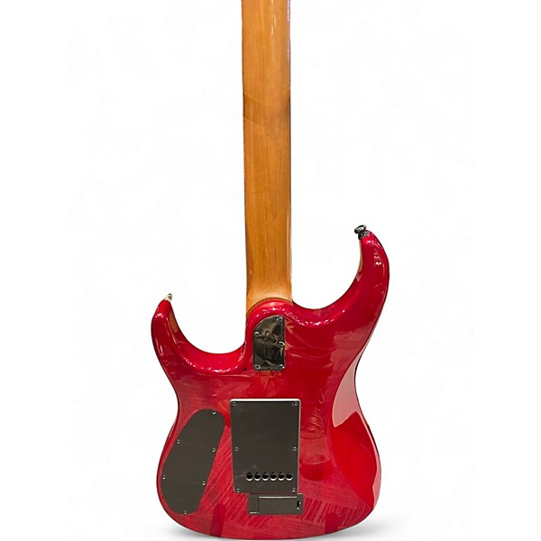 Used Sterling by Music Man JP150D John Petrucci Signature With DiMarzio Pickups Blood Orange Burst Solid Body Electric Guitar