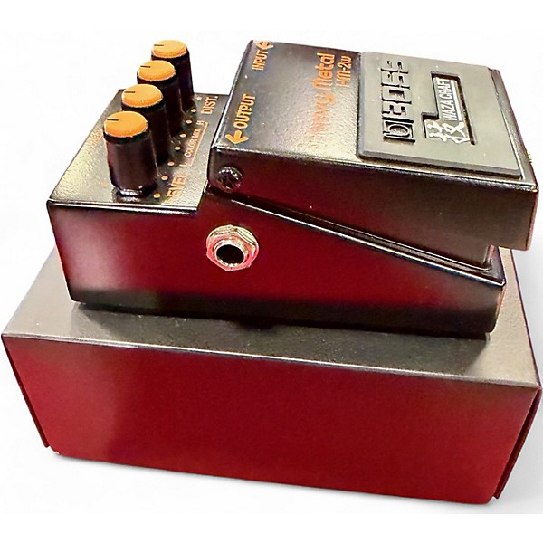 Used BOSS Waza Craft HM-2W Heavy Metal Distortion Effect Pedal