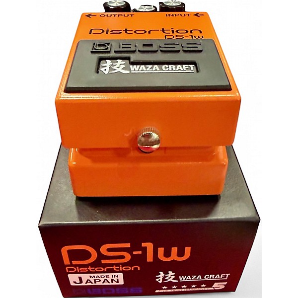 Used BOSS DS-1W Waza Craft Distortion Effect Pedal
