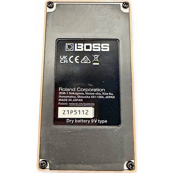 Used BOSS DS-1W Waza Craft Distortion Effect Pedal