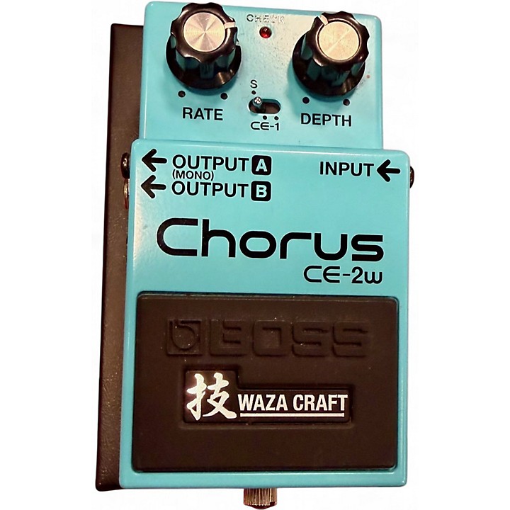 Used BOSS Waza Craft CE-2W Chorus Effect Pedal | Guitar Center