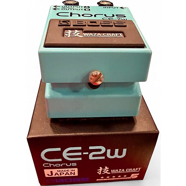Used BOSS Waza Craft CE-2W Chorus Effect Pedal