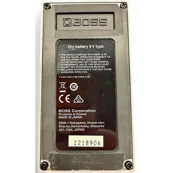 Used BOSS Waza Craft CE-2W Chorus Effect Pedal